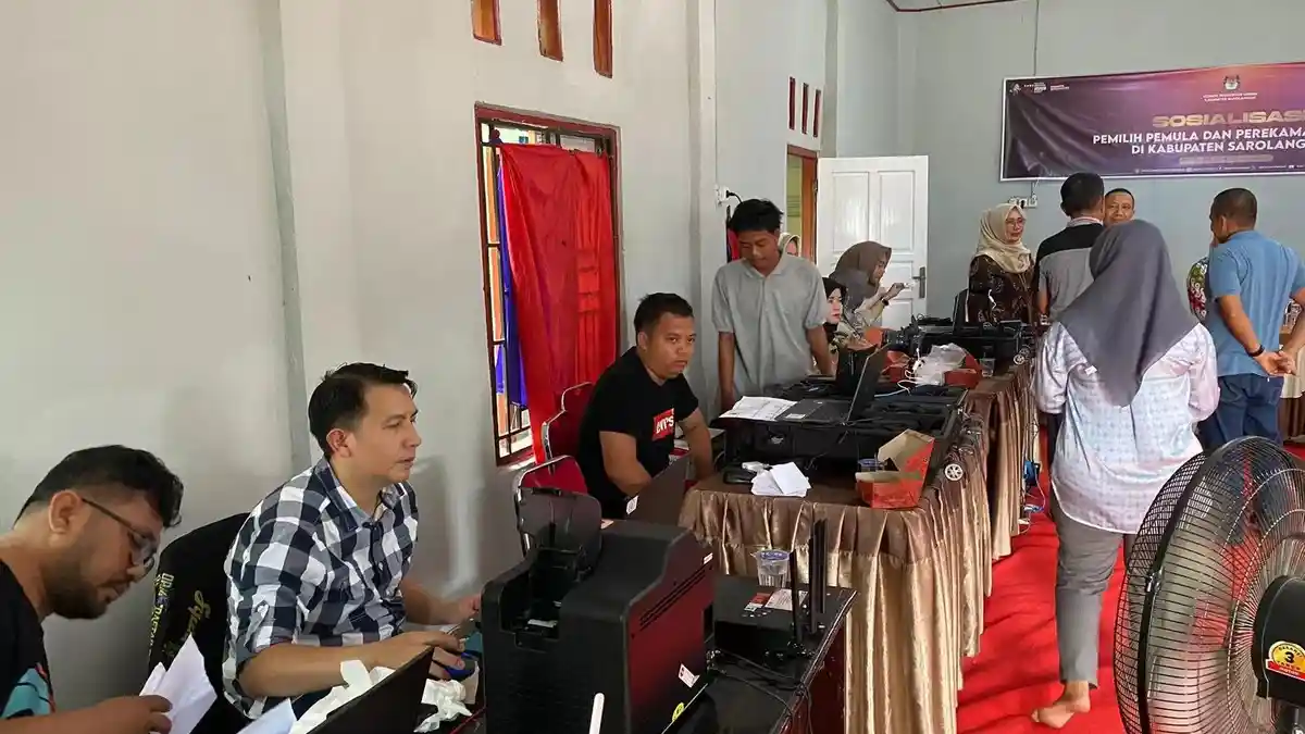 Tinggal Hitungan Hari Jelang Pilkada, 2.218 Pemilih Pemula di Sarolangun Belum Rekam e-KTP 