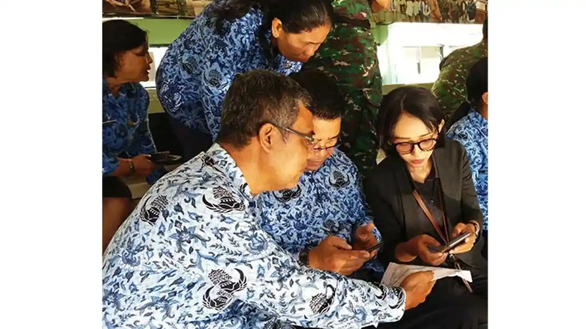 Berbeda dengan Sensus Periode Sebelumnya, BPS Bali Sosialisasikan SP 2020 di Makorem 163 Wira Satya