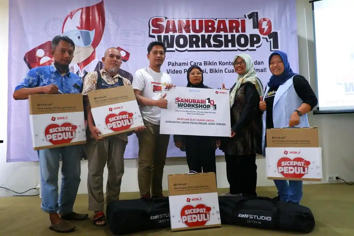 SiCepat Ekspres Dorong UMKM Untuk Go Digital Lewat Workshop Sanubari 101