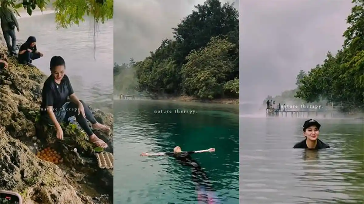 Sudah Tau Pantai Tawa? Sherly Laos Kenalkan Wisata Air Laut Panas di Halmahera Selatan