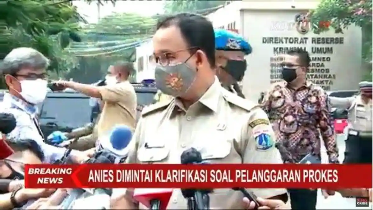 Anies Baswedan Pagi Ini Penuhi Panggilan Polda Metro Jaya