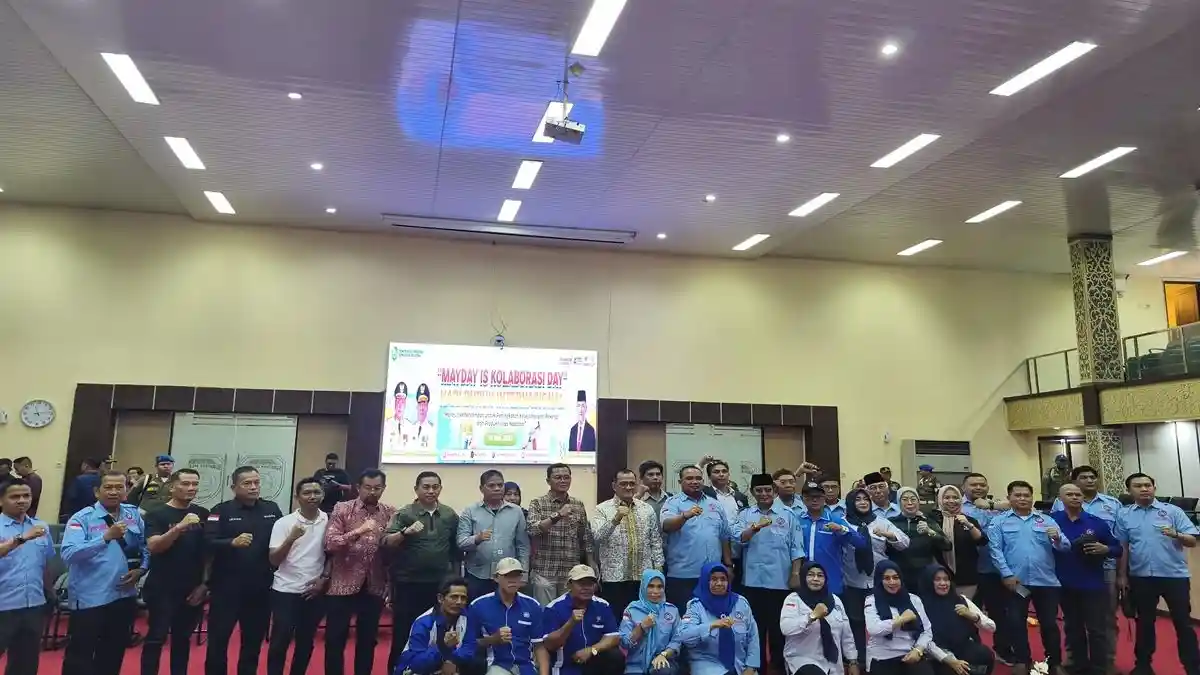 KSPSI Sumsel Sampaikan 7 Tuntutan Saat Dialog dengan Pemprov Sumsel