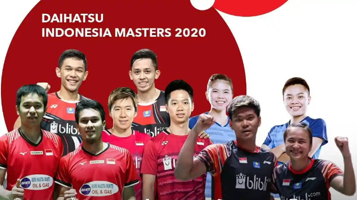 Simak! Jadwal Semifinal Indonesia Masters 2020: Satu Ganda Putra Sudah Dipastikan Lolos ke Final