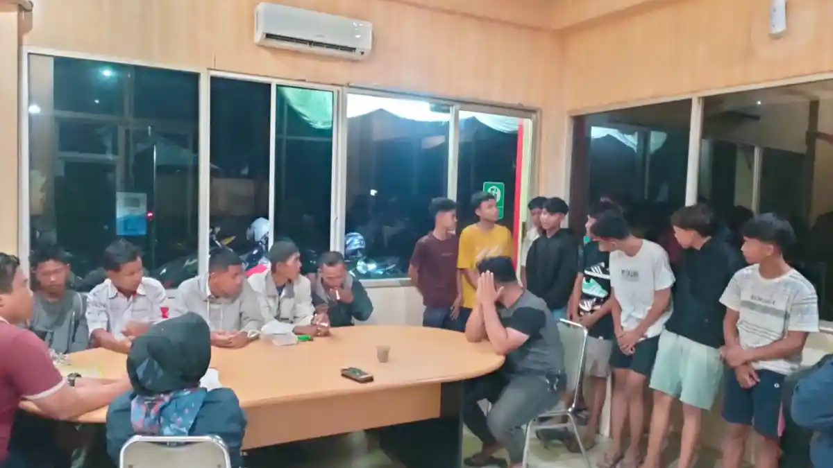 Bentrokan Pelajar di Binjai, Satu Motor Sempat Dibawa Kabur, Polisi Turun Tangan Lakukan Mediasi