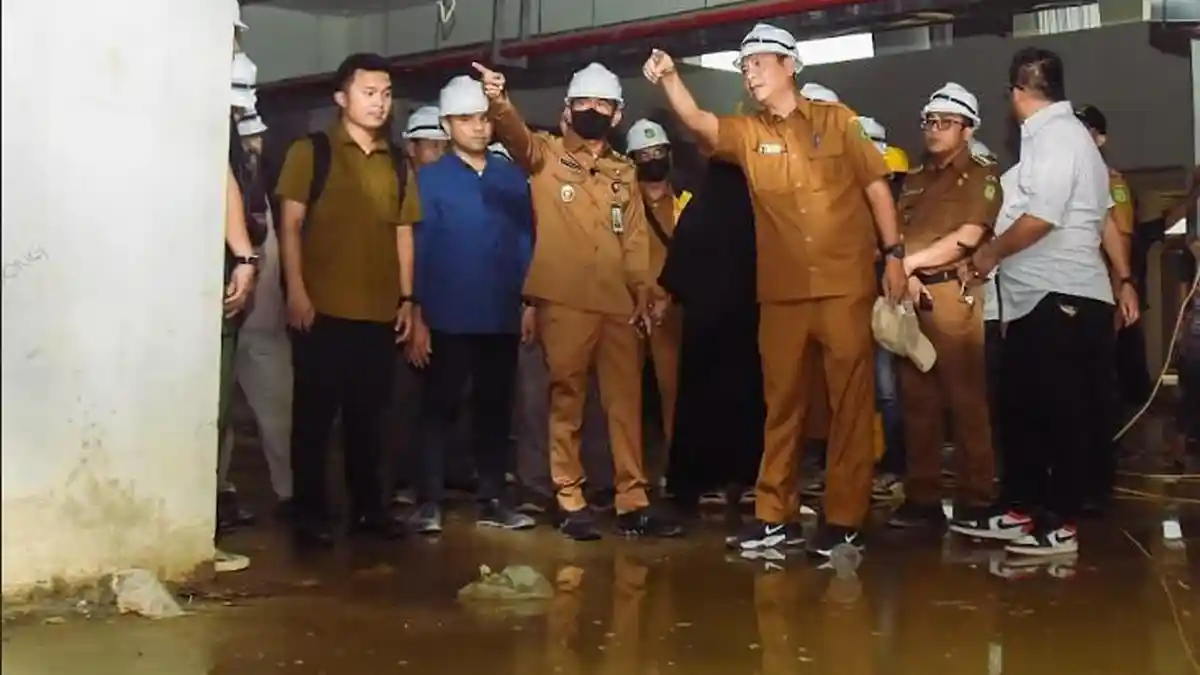 Viral Basement Lapangan Merdeka Tergenang Air dan Amburadul, Wakil Wali Kota Lakukan Peninjauan