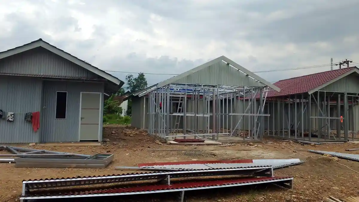 17 Keluarga Korban Longsor Cibeunying Majenang Segera Tempati Huntara