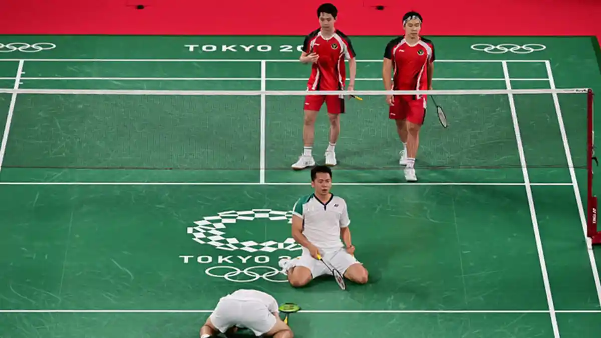 Juara Peraih Emas Olimpiade Tokyo 2020 Gugur di Taipei Open 2023, Dihajar Ganda Putra Peringkat 475