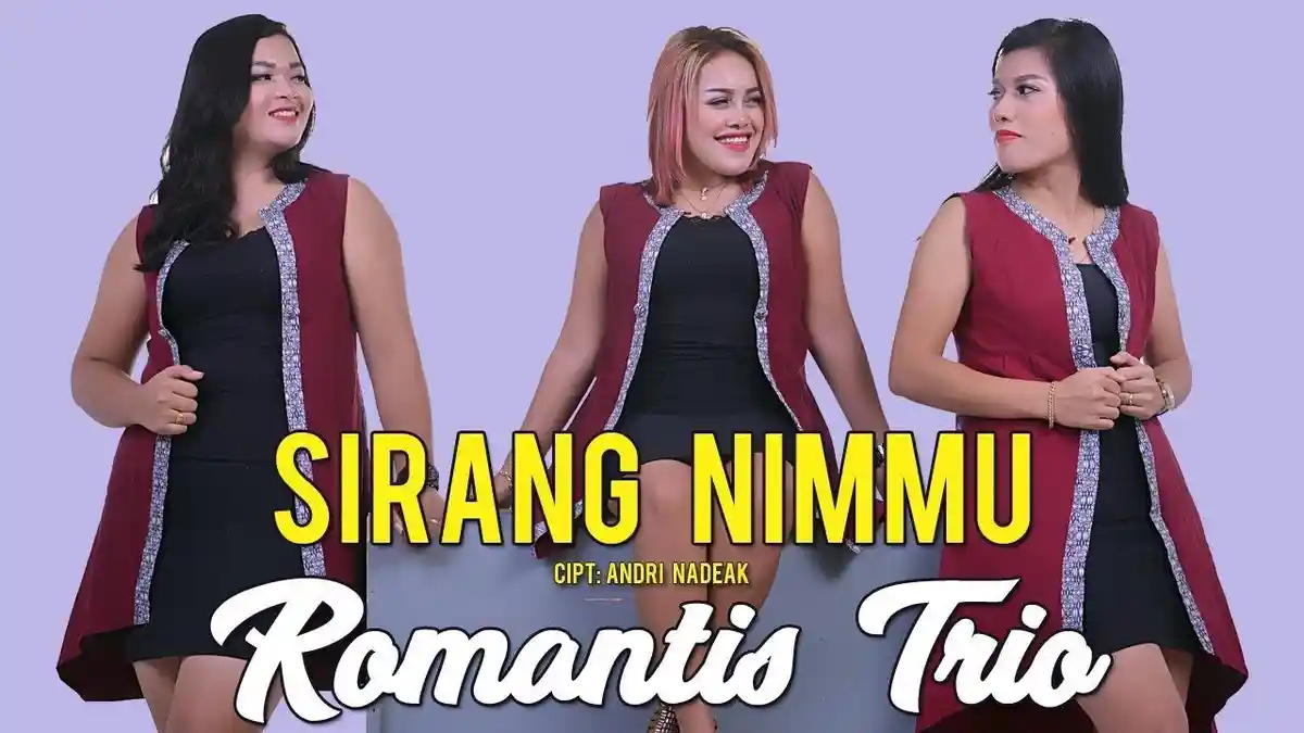 Lirik Lagu Batak Sirang Nimmu, Dipopulerkan Romantis Trio