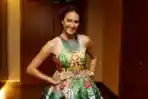 Nadine Chandrawinata Hadiri Konpers HUT Transmedia Ke-14