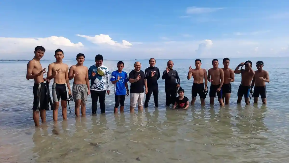 Kejurda Possi Bangka Belitung, 50 Peserta Siap Selami Pantai Pasir Padi Sepanjang 3 Kilometer