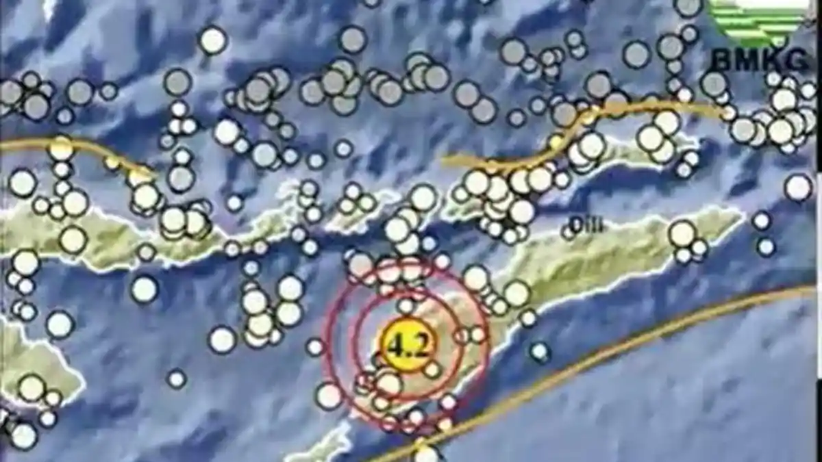 Gempa Bumi di NTT Siang ini, Sabtu 7 Juni 2025, Info BMKG Baru Terjadi di Laut