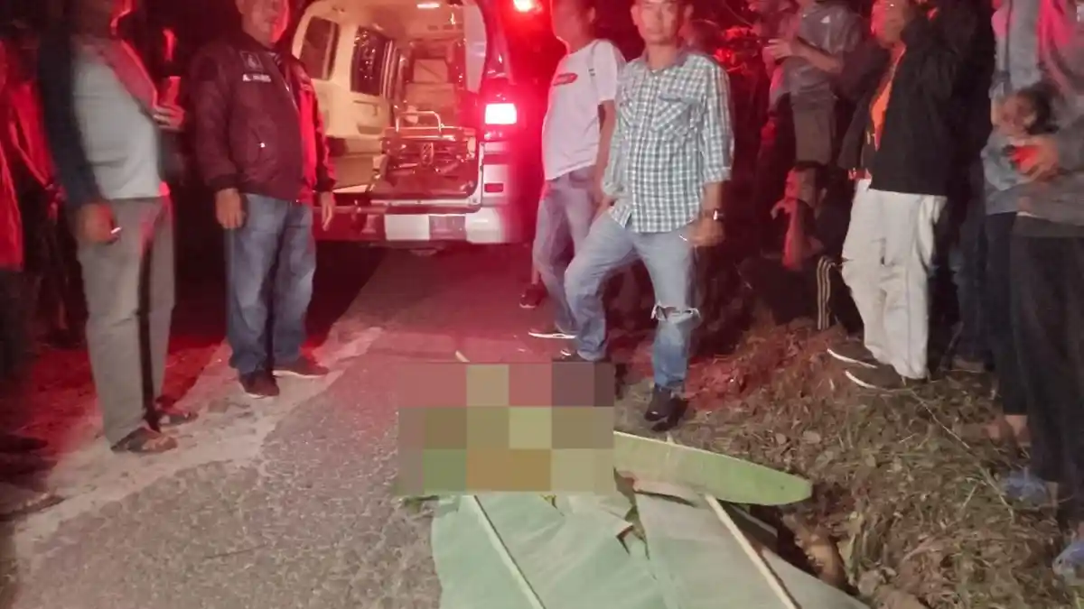 Polsek Gunung Labuhan Bersama Tekab 308 Polres Way Kanan Datangi TKP Curas dan Pembunuhan