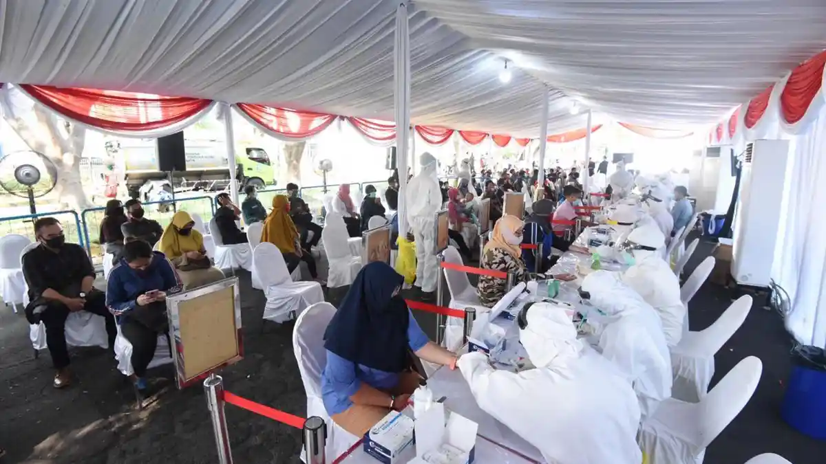10 Hari Gelar Rapid Test Massal di Surabaya dan Sidoarjo, BIN Temukan 1.815 Orang Reaktif