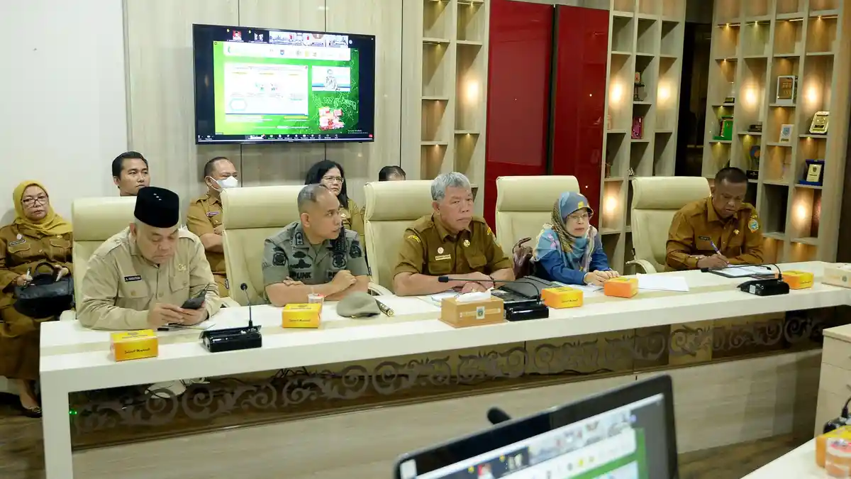 Pj Gubernur Sumut Ikut Rakor Pengamanan Pasokan dan Harga Pangan Jelang Ramadan dan Idul Fitri 2024