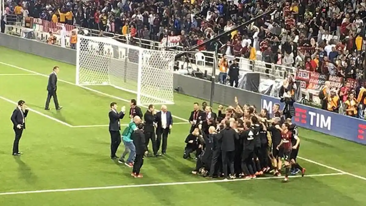 Juara Supercoppa, Awal Kebangkitan Kejayaan AC Milan