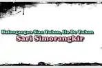 Lirik Halongangan Sian Tuhan, Ho Do Tuhan - Sari Simorangkir