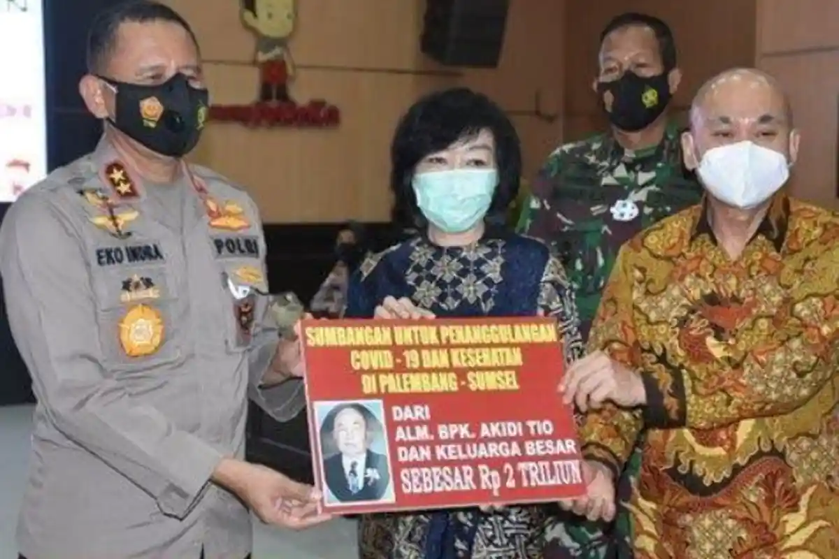 SUMBANG Rp 2 Triliun untuk Warga Sumsel Terdampak Pandemi, Ini Bisnis Akidi Tio, 7 Anaknya Pengusaha