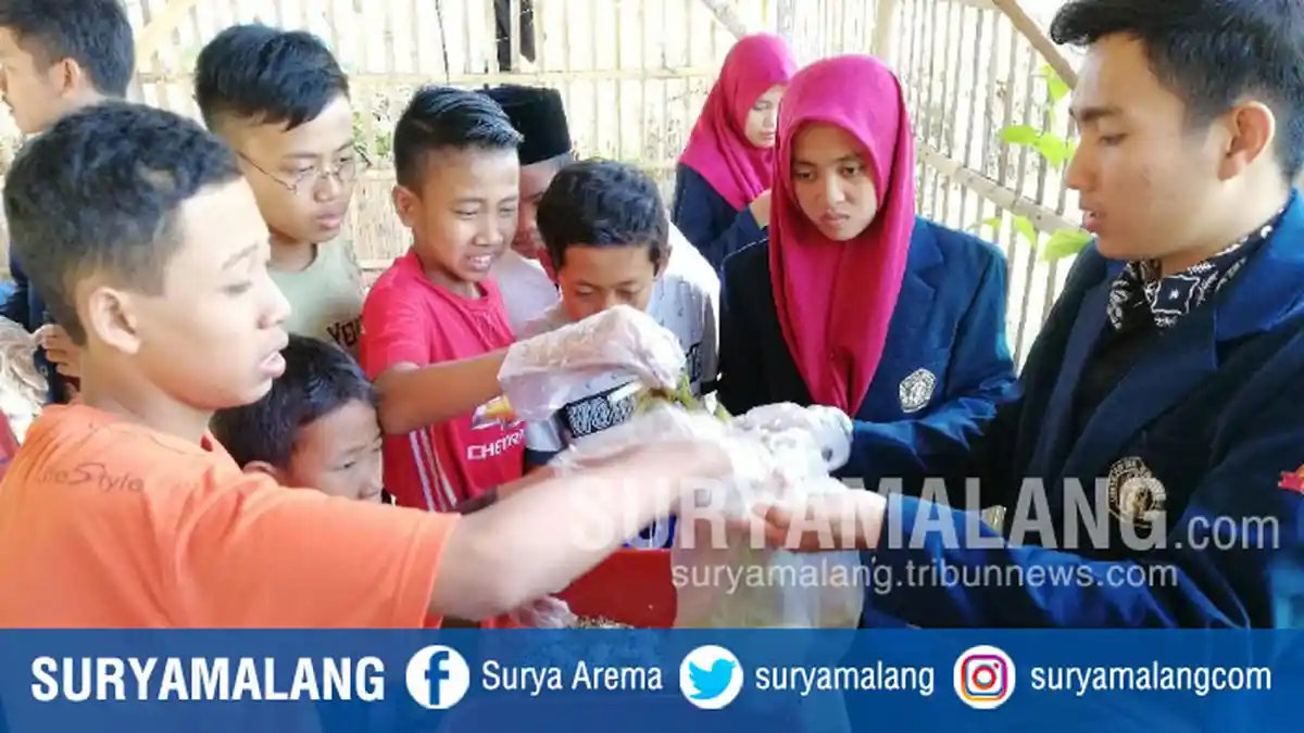 Santri Ponpes Raudatul Madinah Belajar Budidaya Maggot