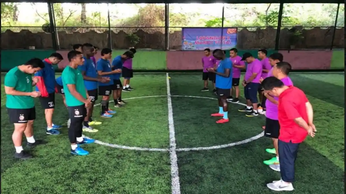 Sore Bertanding, RD Tetap Geber Latihan