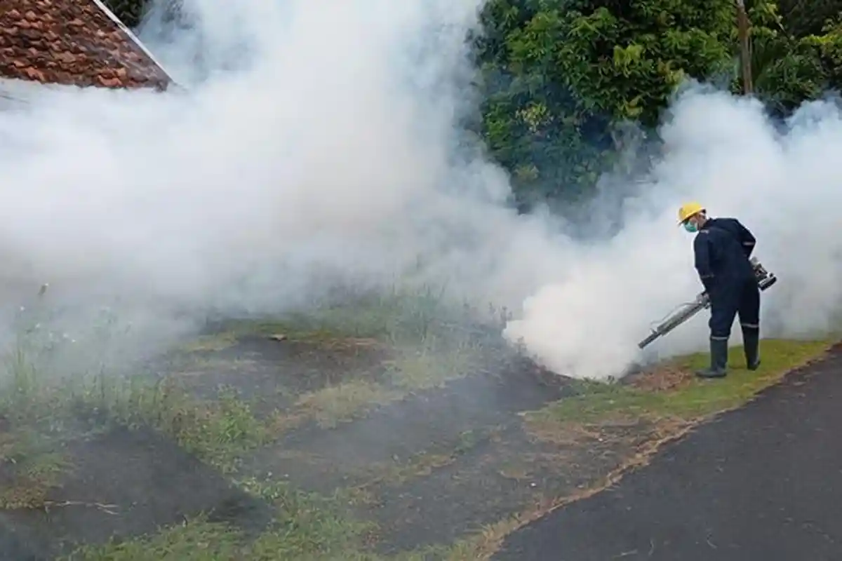 PT Timah Tbk Lakukan Fogging di Wilayah Operasional dan Sosialisasi 3M untuk Cegah DBD