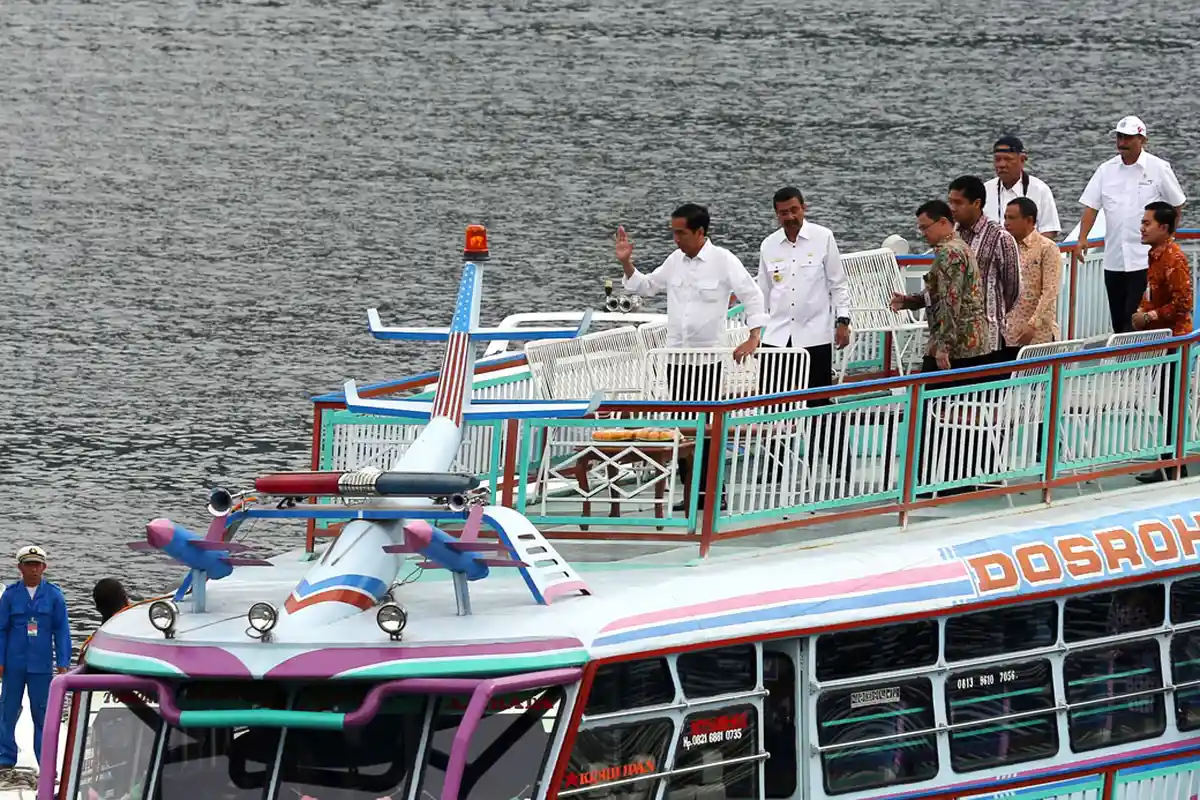 Presiden Jokowi Terkesan dan Apresiasi KK Pesona Danau Toba 2016