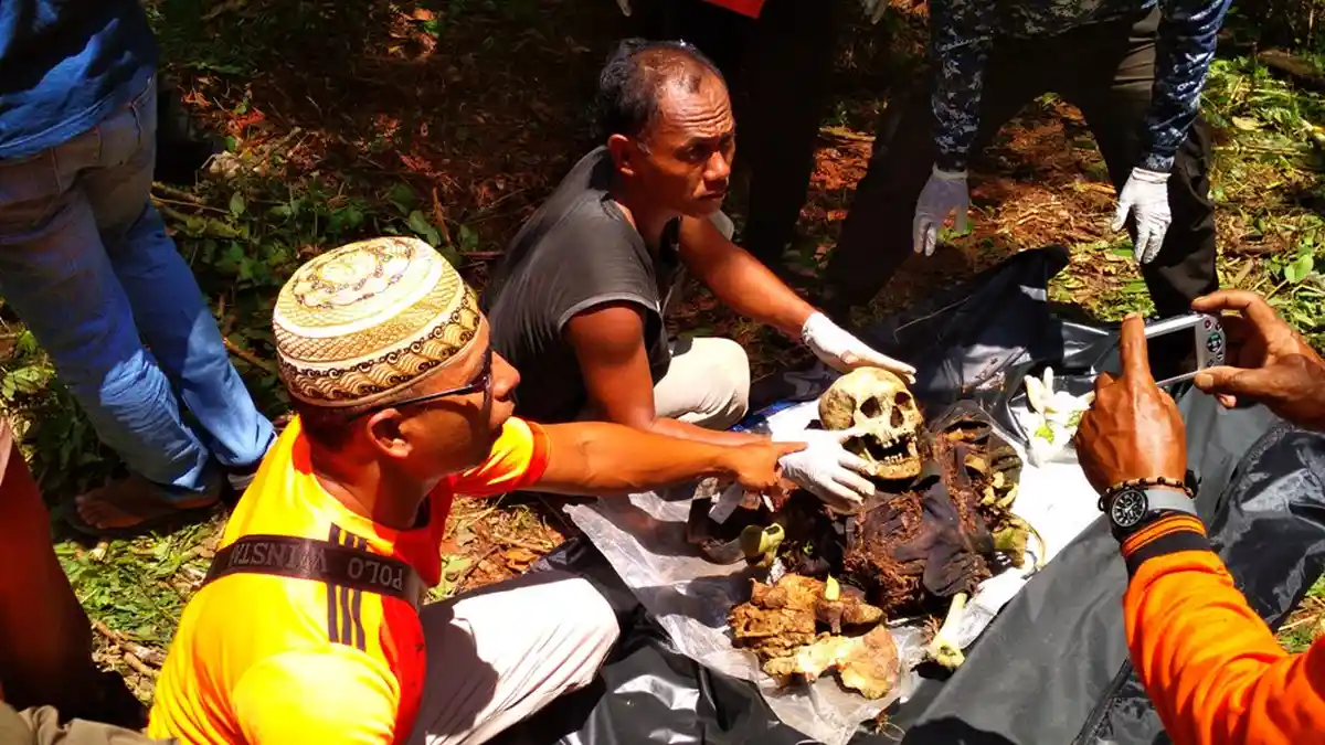Wahadi Temukan Tulang Belulang Manusia Saat akan Tanam Pohon Pisang