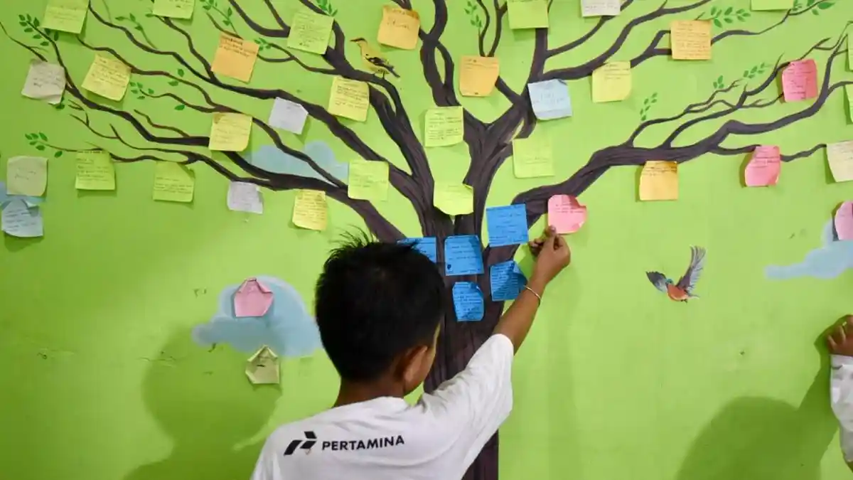 Peduli Pemulihan Korban Trauma, Pertamina Bangun Sekolah Anak Percaya Diri