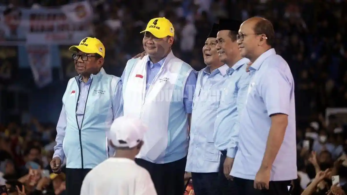 UPDATE: Golkar-Gerindra Unggul di Jabar, Prabowo Gibran Juga Menang PKS 3 Besar Real Count KPU
