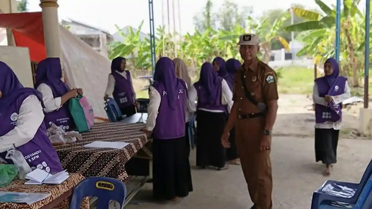 Posyandu Blang Panjoe Peusangan Gelar Pelayanan Terpadu, Ini Bidang Pelayanan - Serambinews.com