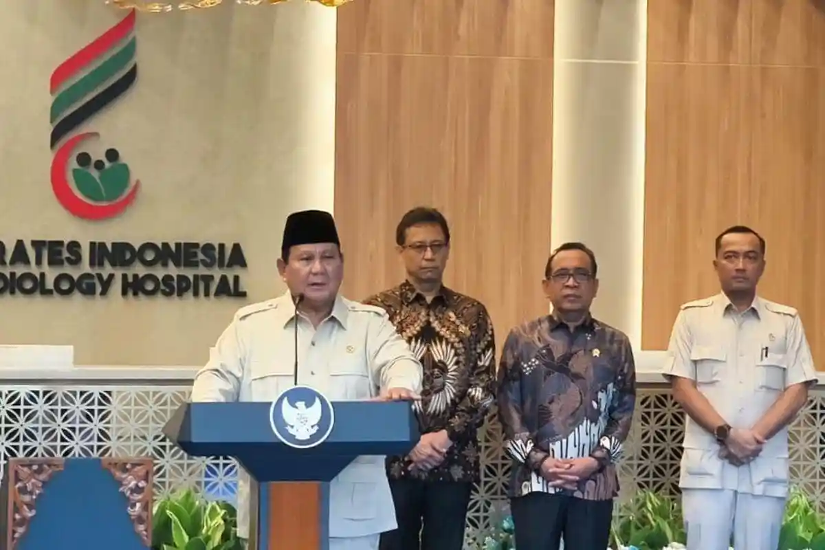Resmikan RS Kardiologi Emirates Indonesia, Prabowo: Tidak Perlu Lagi Berobat Jantung ke Luar Negeri