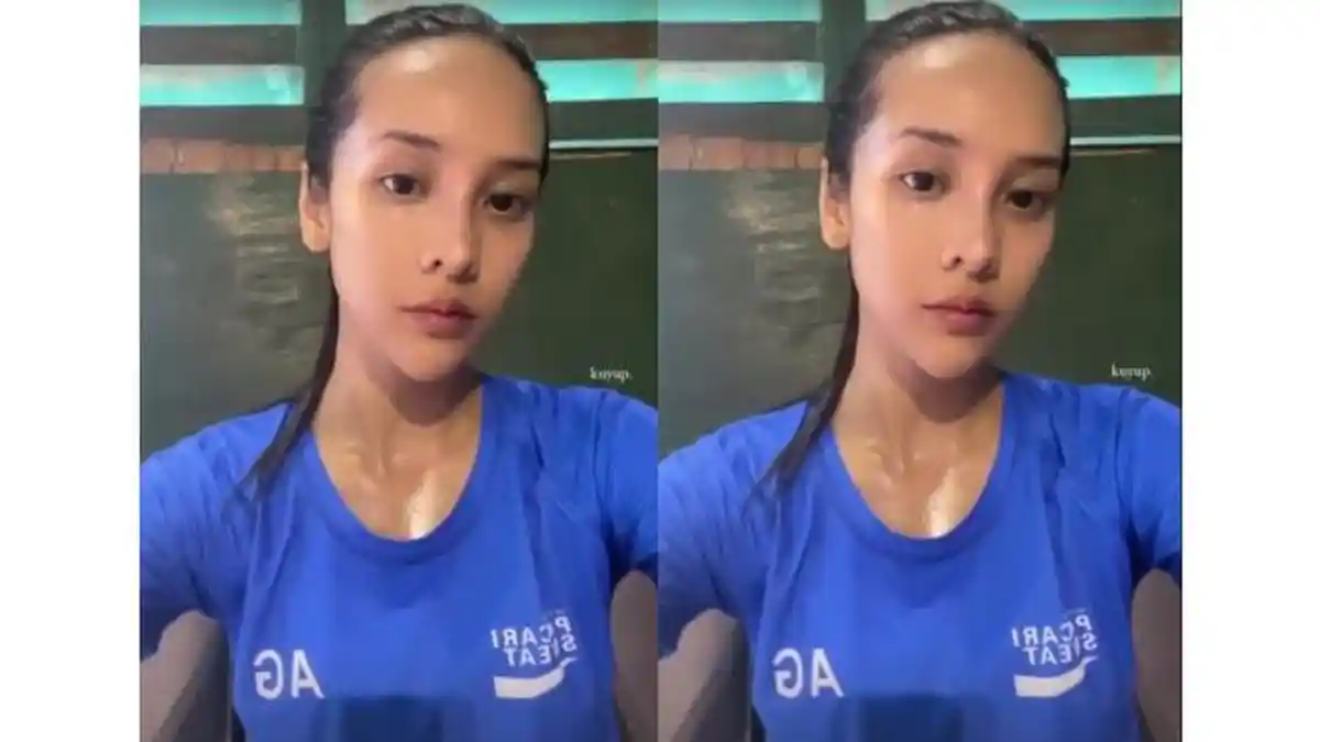 Anya Geraldine Basah Kuyup Setelah Olahraga Tenis dan Lanjut Nge-gym