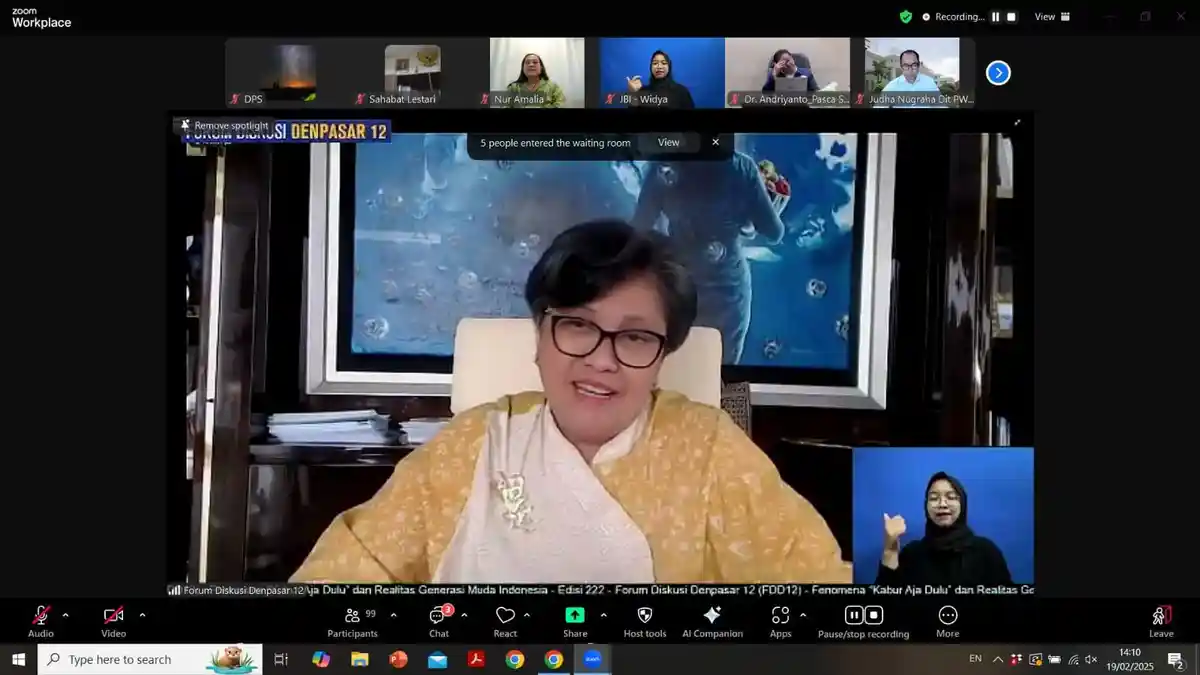 Soal Fenomena Kabur Aja Dulu, Lestari Moerdijat: Sikapi dengan Langkah-langkah Positif