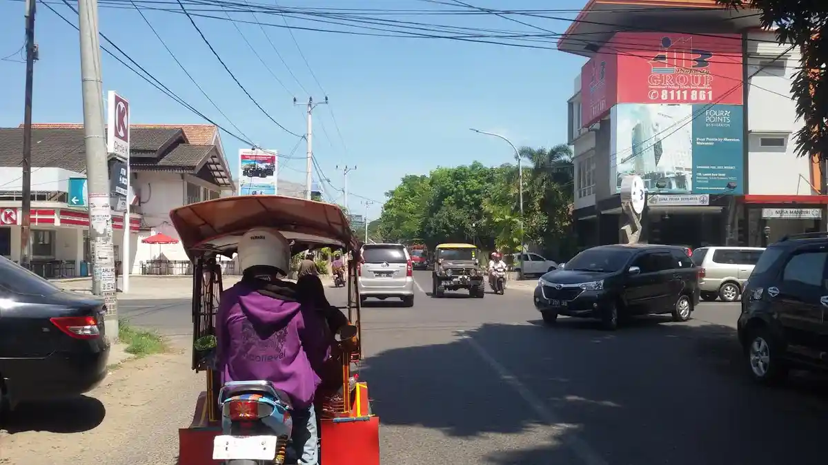 Anda Ingin Melintas di Jl Kasuari, Ini Kondisinya Pukul 10.41 Wita
