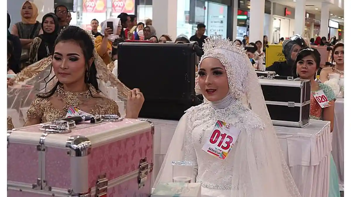 Puluhan Peserta Ikuti Make Up Wedding Competition, Dihadiri MUA Ternama Chenny Han dan Kuntadi