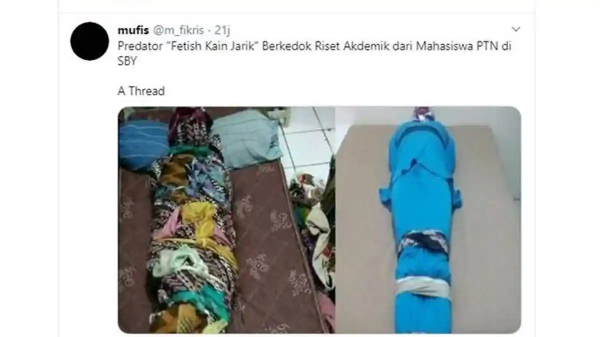 Gilang 'Fetish Kain Jarik' Drop Out dari Unair, Keluarga di Kalimantan Sesali Perbuatan Sang Putra