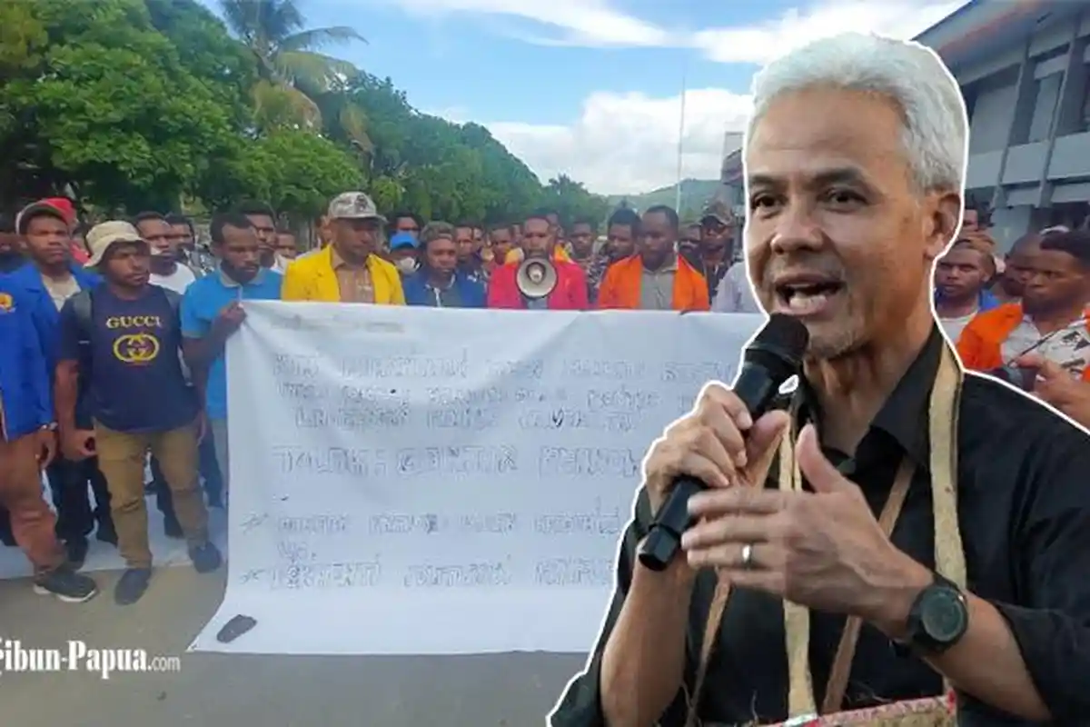 INI ALASAN Mahasiswa Uncen Tolak Kuliah Umum Calon Presiden Ganjar Pranowo