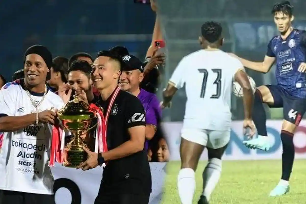 Rangkuman Pertandingan Arema FC, Persik Kediri, RANS Nusantara Duet Ronaldinho, Berakhir Adu Penalti