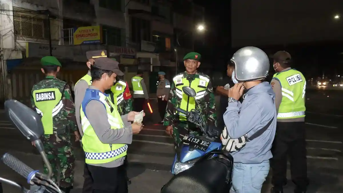 Polda Sumut Kerahkan 1/2 Kekuatan saat Kampanye Akbar, Sikat Pendukung Paslon Pakai Knalpot Brong