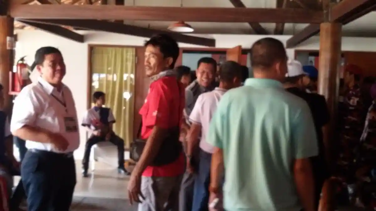 Wartawan Bingung Diminta Kartu Pengenal Khusus Saat Debat Calon Wakil Bupati Lamsel