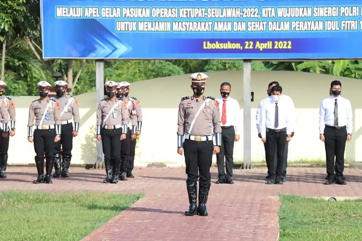 Polres Aceh Utara Dirikan 2 Posko Mudik Lebaran 2022, Siapkan 53 Personel, Ini Titik-titiknya