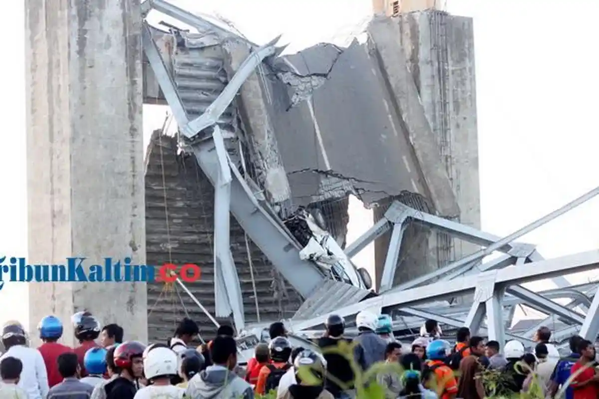 Tragedi 13 Tahun Lalu, Saat Jembatan Kutai Kartanegara Runtuh Tewaskan Puluhan Orang