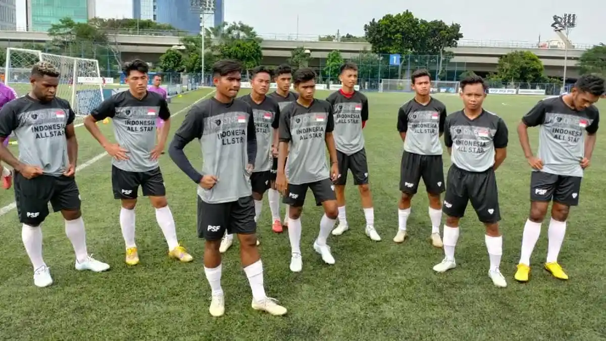 Indonesia All Star Diperkuat Eks Garuda Select dan Timnas U-16 Indonesia Di IYC 2021