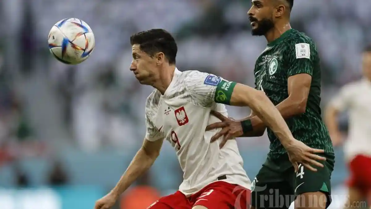 Hasil Piala Dunia 2022, Update Malam Ini! Polandia vs Arab Saudi, Lewandowski Gandakan Skor