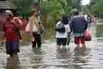 Perumahan Ciledug Indah 1 & 2 Kena Banjir Kiriman Katulampa