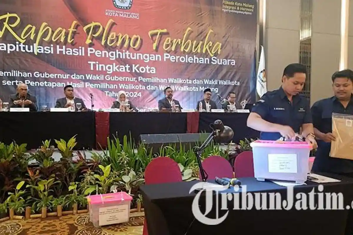 Hasil Rekapitulasi Penghitungan Suara Pilgub Jatim 2024 dan Pilkada Malang 2024 di Tingkat Kecamatan
