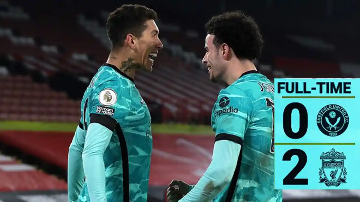 Hasil Sheffield vs Liverpool, Diwarnai Gol ke 7000 The Reds di Premier League, Liverpool Menang