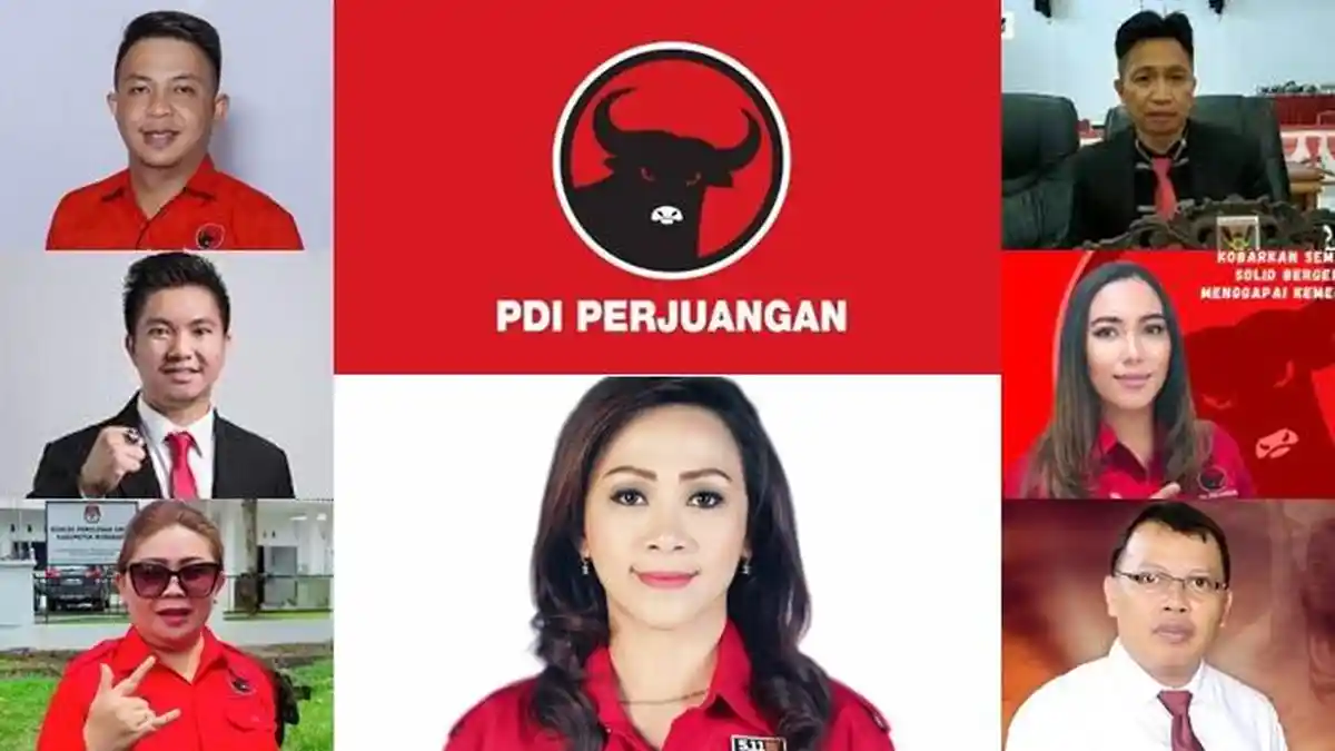 7 Caleg PDIP Dapil 2 Minahasa: Ada 5 Petahana, Marvil dan Rio Bisa Jadi Vote Getter