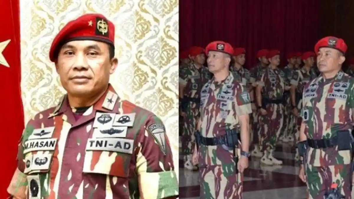 Jadi Danjen Kopassus, Ini Pengalaman Tempur Brigjen TNI M Hasan, dari Timor Timur hingga KKB Papua