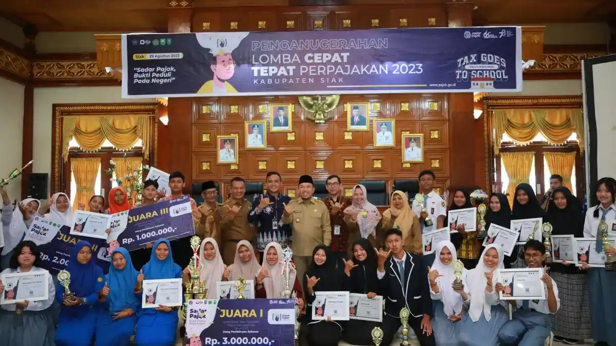 Wakil Bupati Apresiasi Lomba Cepat Tepat Perpajakan Siak 2023 ...