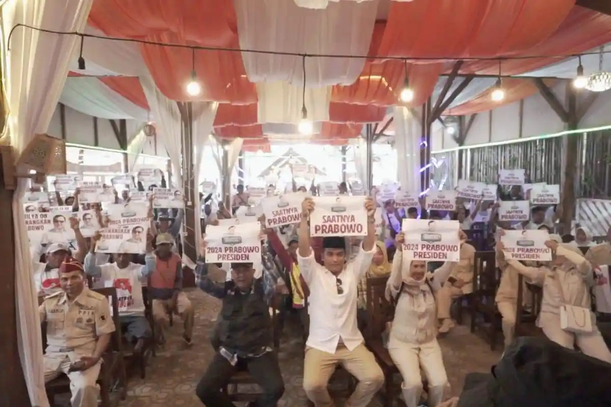 Deklarasi Serentak Gerilya 08, Ribuan Buruh, Petani Hingga Nelayan Dirangkul Dukung Prabowo Subianto